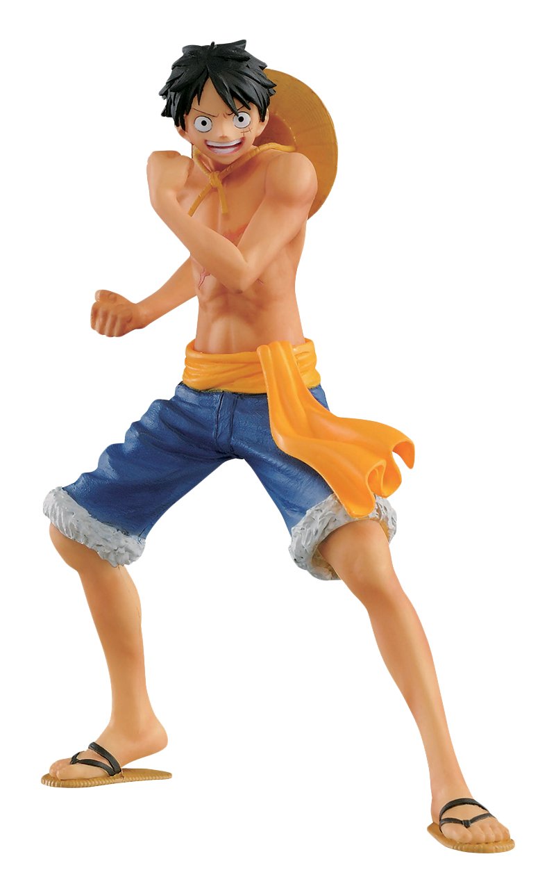 Luffy ของแท้ JP แมวทอง - The Naked Banpresto [โมเดลวันพีช]