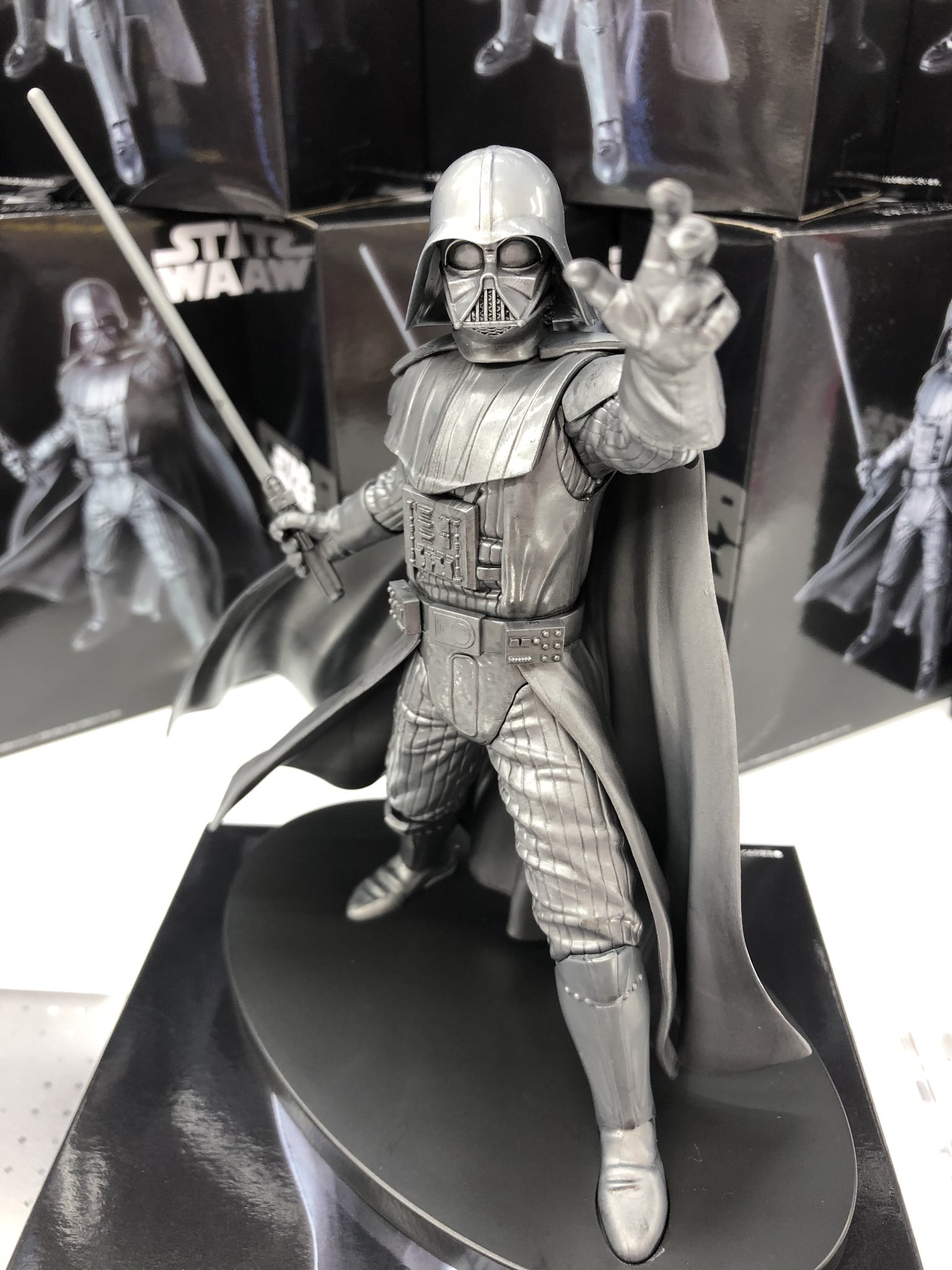 Darth Vader Metallic Version ของแท้ JP - Premium 1/10 Scale Figure Sega [โมเดล Star Wars]