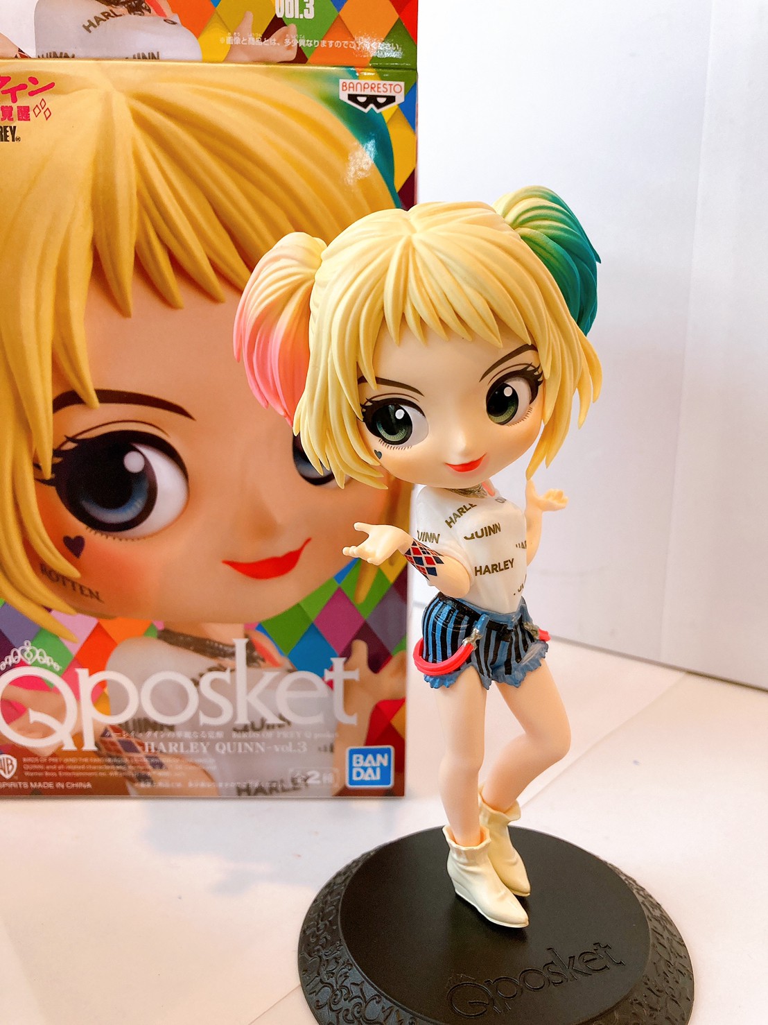 Harley Quinn - Normal Color ของแท้ JP - Q Posket Banpresto [โมเดล DC]