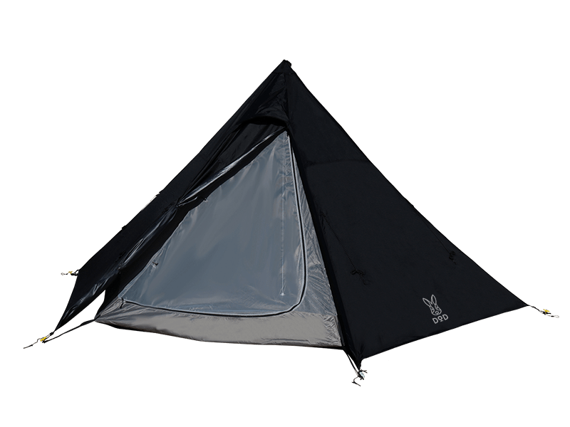 DoD One Pole Tent 5PP Black T5-47-BK