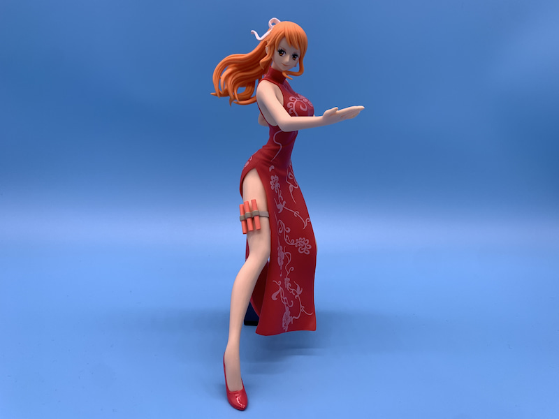 Nami Kung Fu Style ของแท้ JP แมวทอง - Glitter & Glamours Banpresto [โมเดลวันพีช]