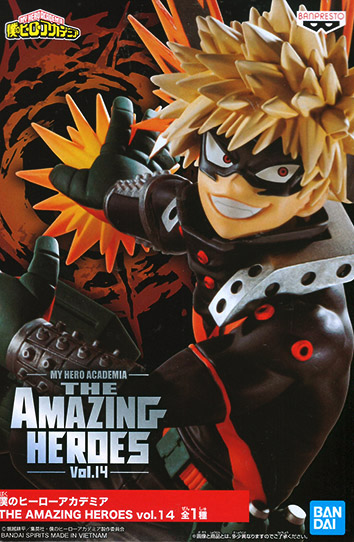 Bakugo ของแท้ JP - The Amazing Heroes Banpresto [โมเดล My Hero Academia]