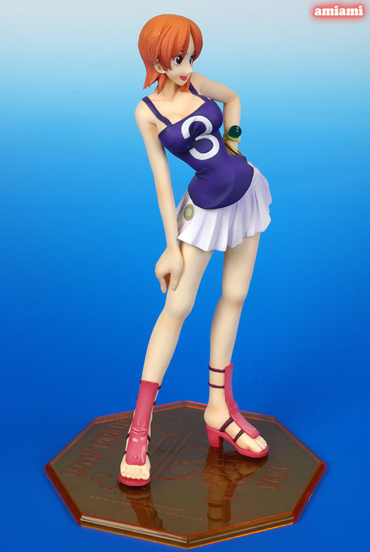 Nami ของแท้ JP แมวทอง - POP NEO Megahouse [โมเดลวันพีช]