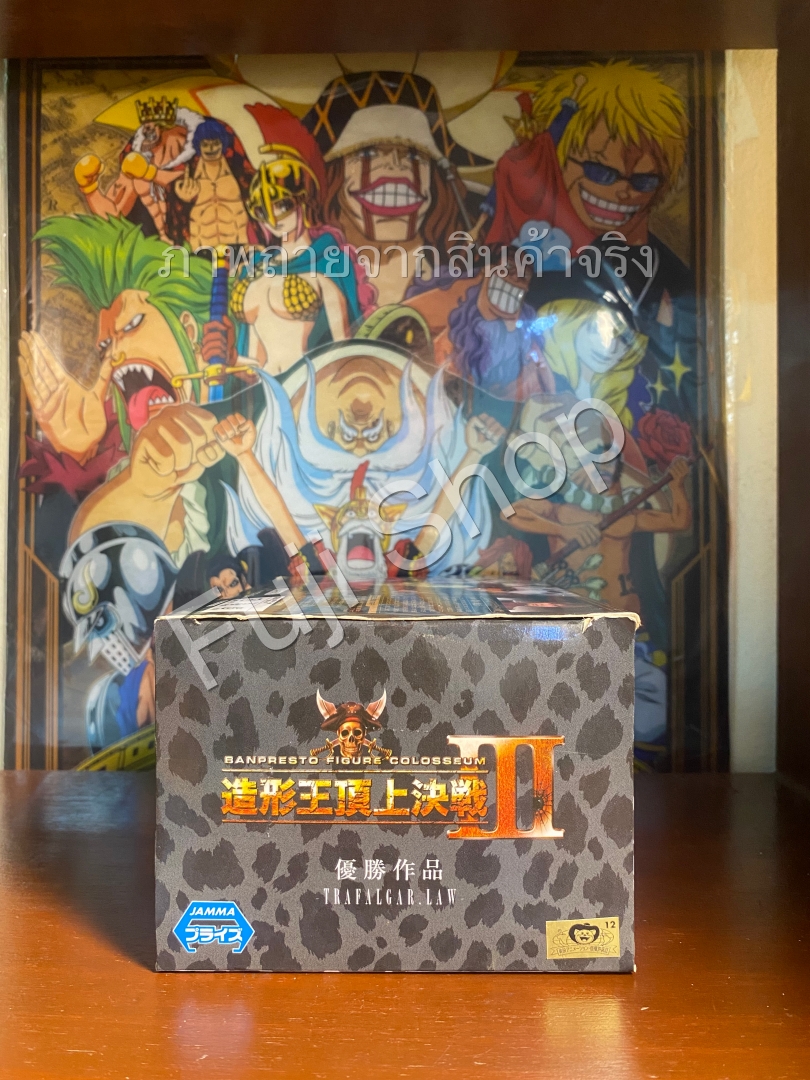 Law ของแท้ JP แมวทอง - Scultures Banpresto [โมเดลวันพีช]