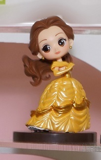 Belle ของแท้ JP - Q Posket Petit Banpresto [โมเดล Disney]