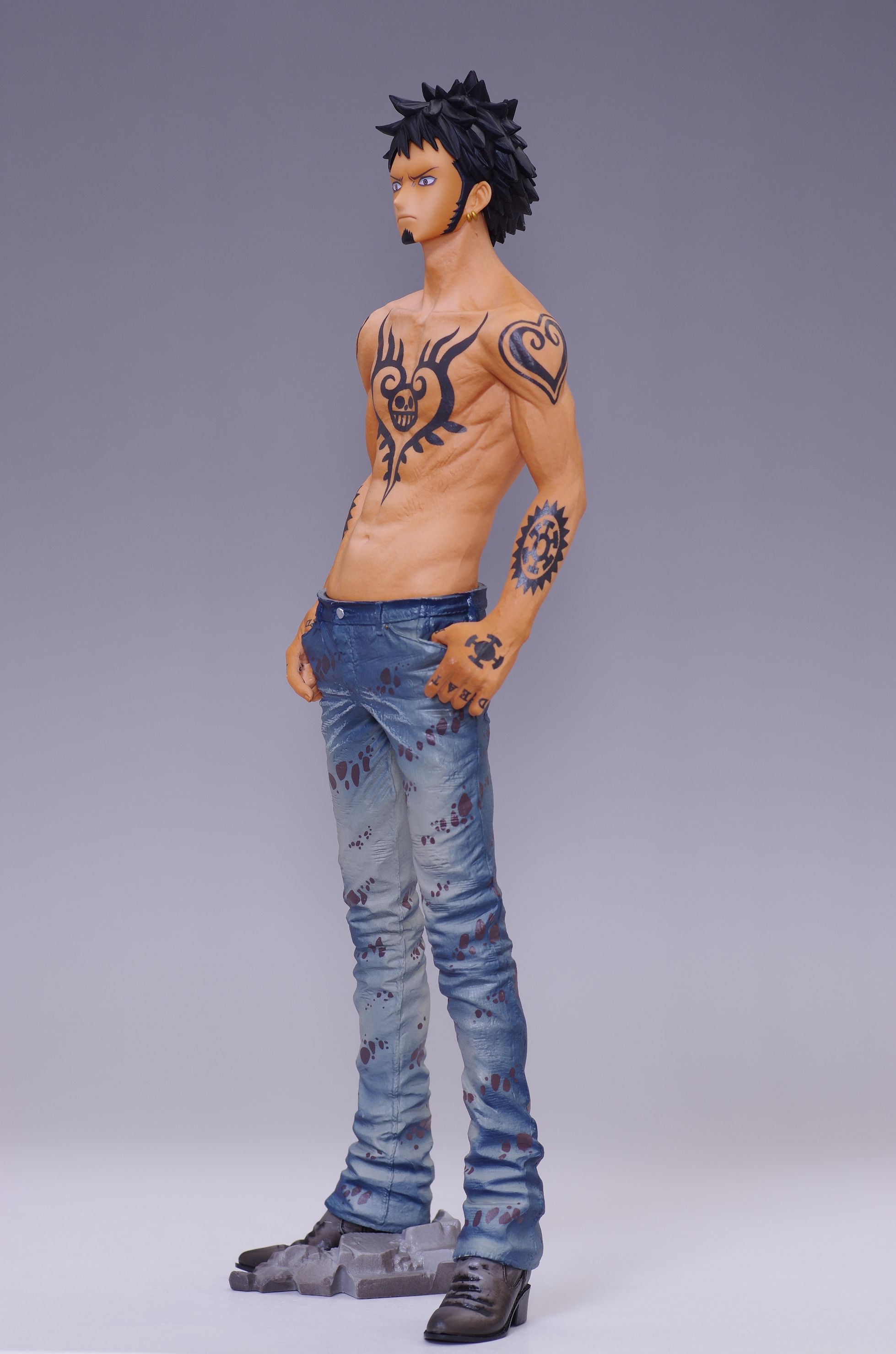 Law ของแท้ JP แมวทอง - King of Artist Banpresto [โมเดลวันพีช]