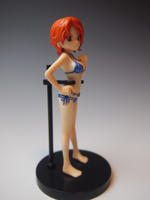 Nami ของแท้ JP แมวทอง - Half Age Characters Bandai [โมเดลวันพีช]