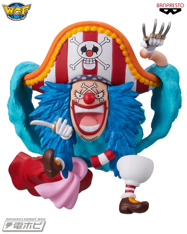 Buggy ของแท้ JP แมวทอง - WCF Banpresto [โมเดลวันพีช]