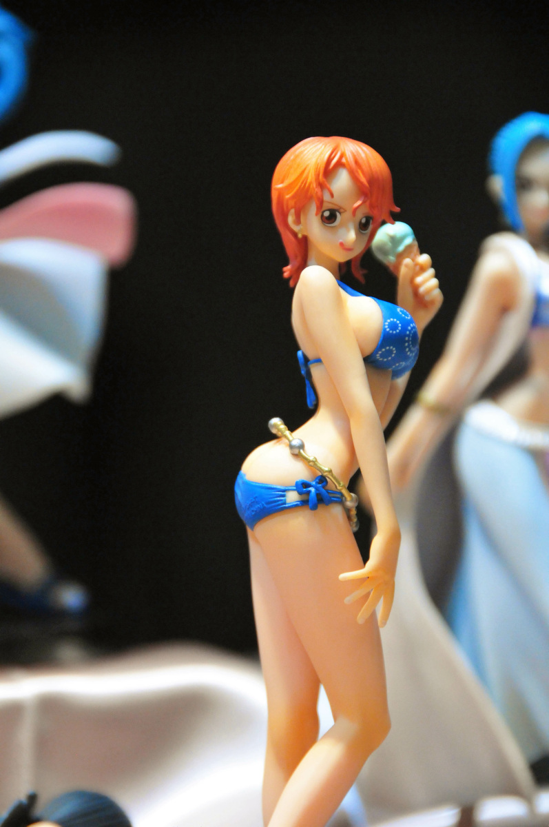 Nami ของแท้ JP แมวทอง - Girls Snap Collection Banpresto [โมเดลวันพีช]