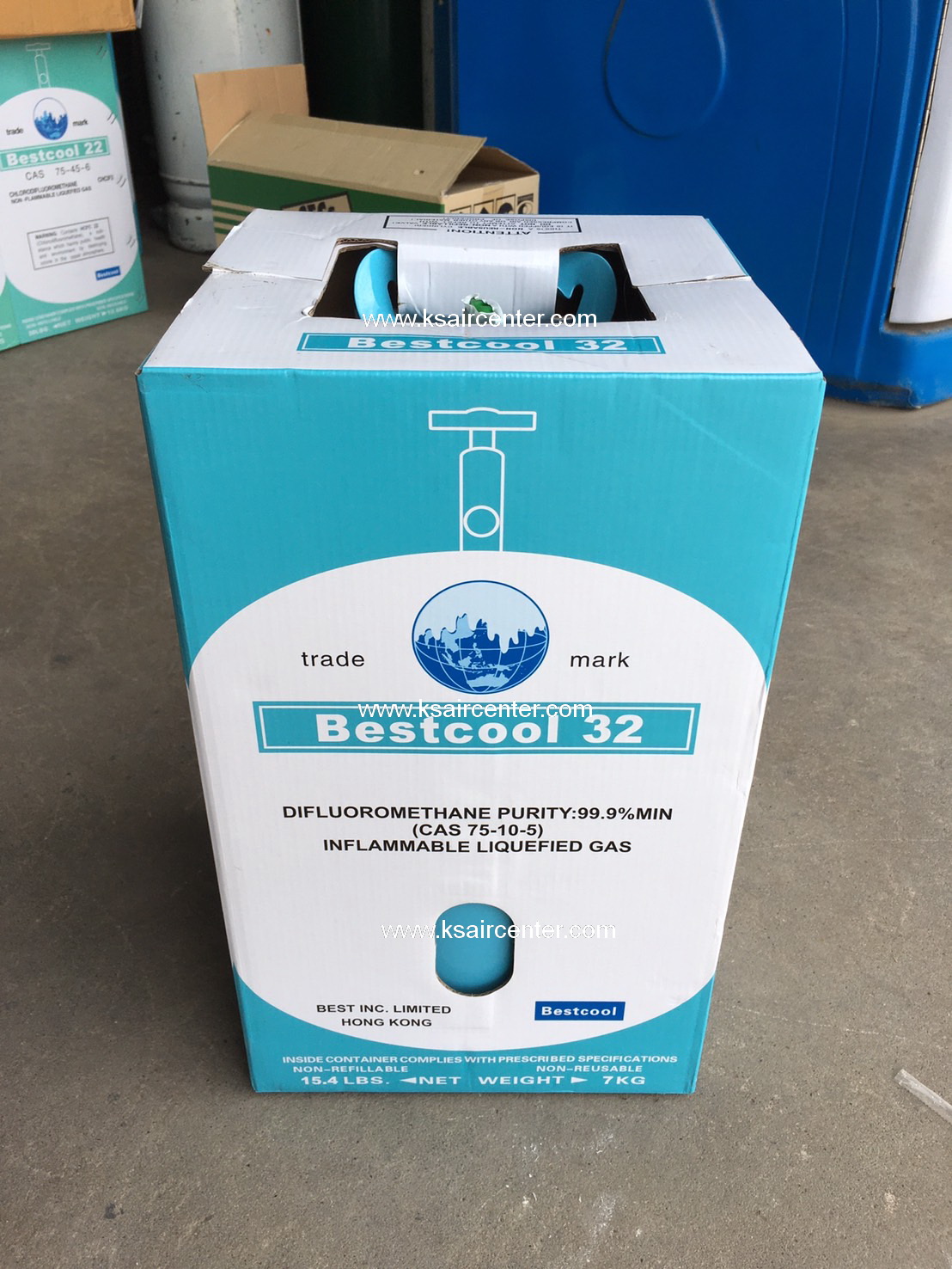 น้ำยาแอร์ R-32 ขนาด 7 กก / ถัง