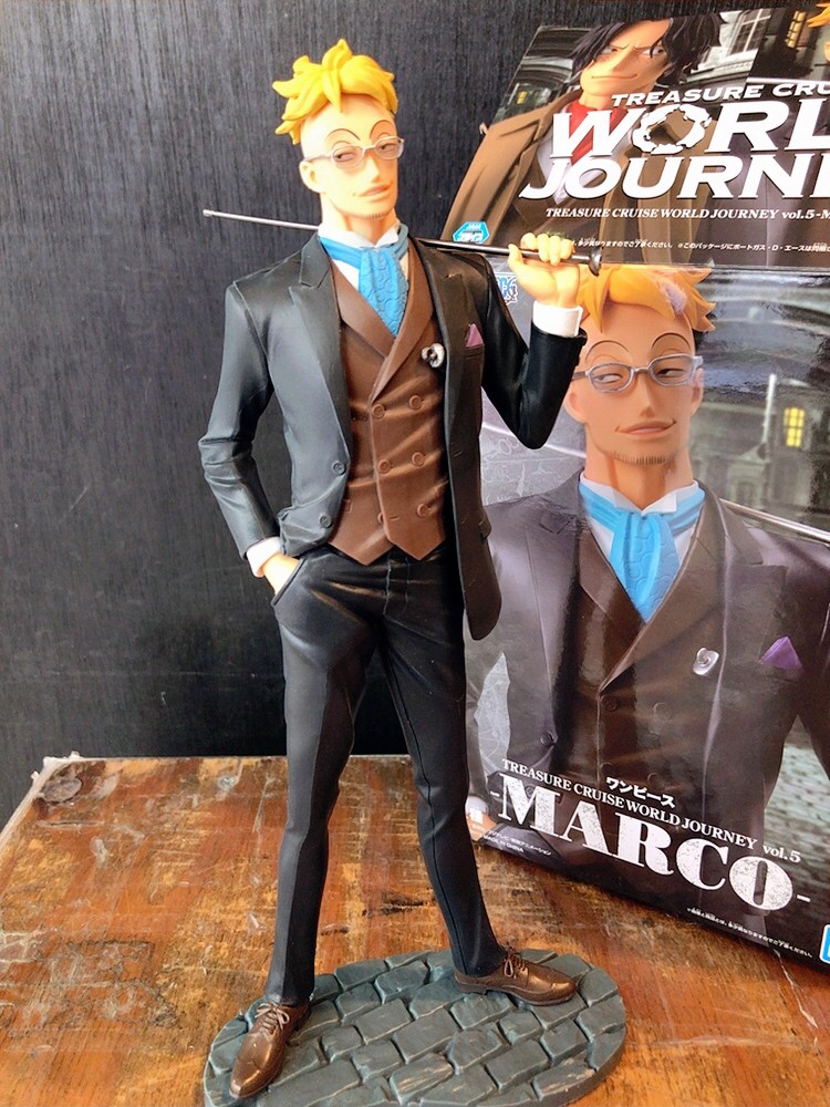Marco ของแท้ JP แมวทอง - Treasure Cruise World Journey Banpresto [โมเดลวันพีช]