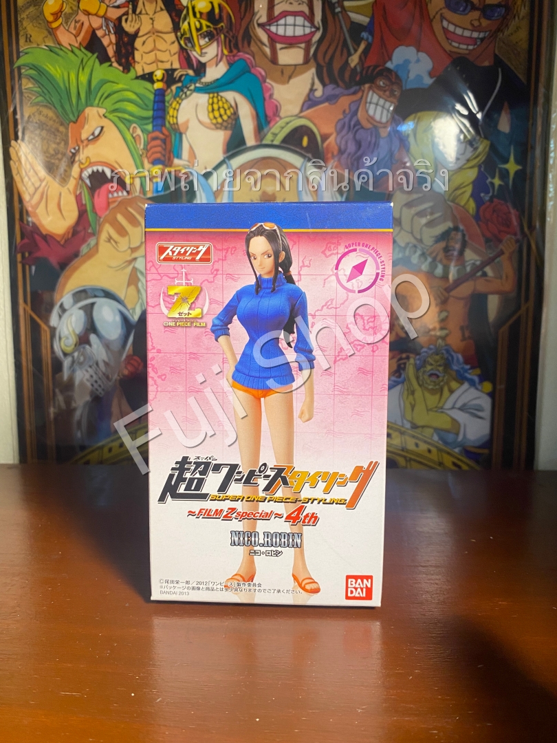 Robin Film Z ของแท้ JP แมวทอง - Super Styling Bandai [โมเดลวันพีช]