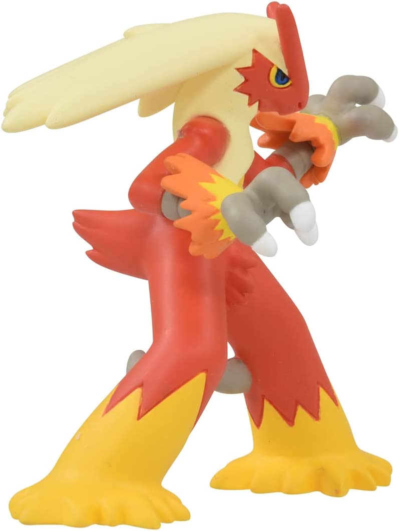 Blaziken ของแท้ JP - Monster Collection Takara Tomy [โมเดลโปเกมอน]