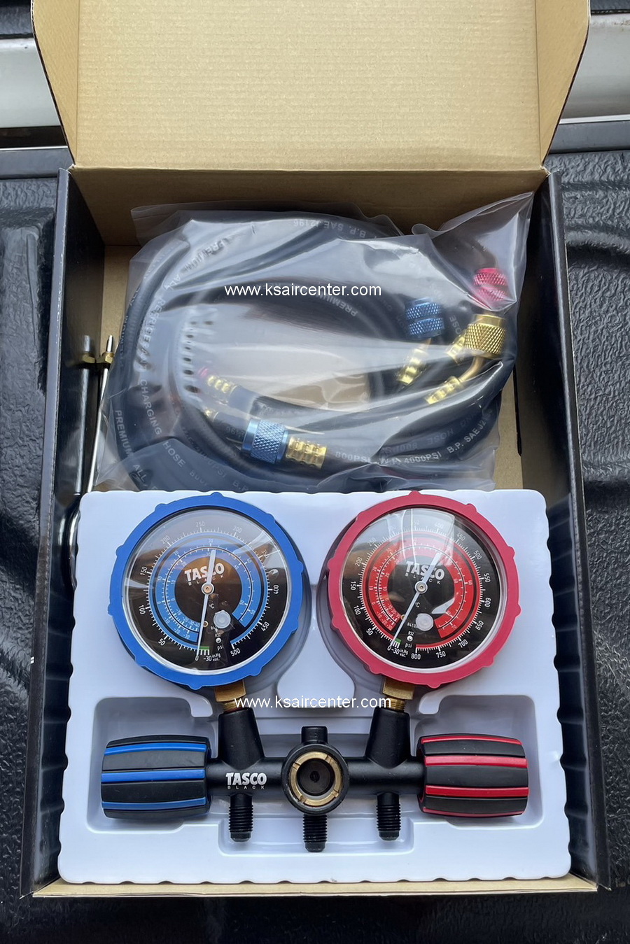 ชุดเกจชาร์จนํ้ายา TASCO BLACK