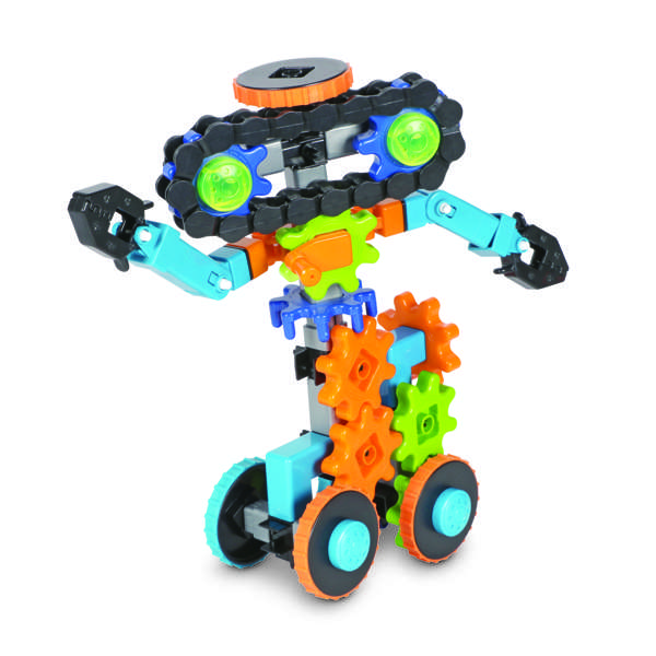 ชุดตัวต่อหุ่นยนต์เกียร์เคลื่อนที่ ชุดตัวต่อรถ, ชุดตัวต่อวิทยาศาสตร์, ตัวต่อฟันเฟืองหมุนได้, สื่อการสอนประถม, พร้อมส่ง