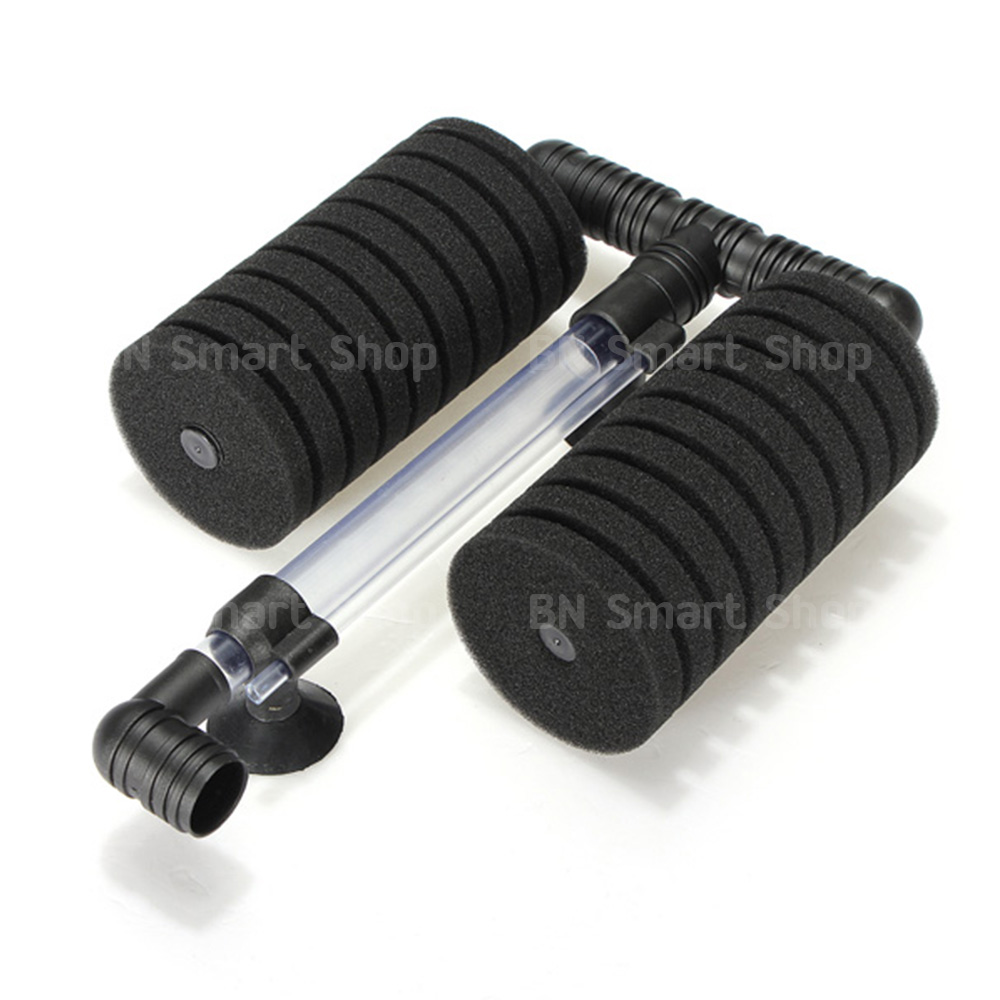 ปั้มออกซิเจน 2 ทาง Magic 8800 กับ กรองฟองน้ำ XINYOU xy-2822 และอุกรณ์พร้อมใช้งาน