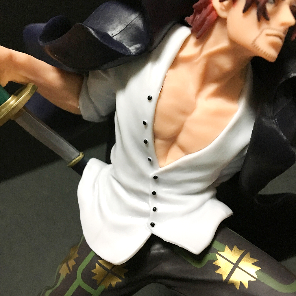 Shanks ของแท้ JP แมวทอง - Swordsmen Banpresto [โมเดลวันพีช]