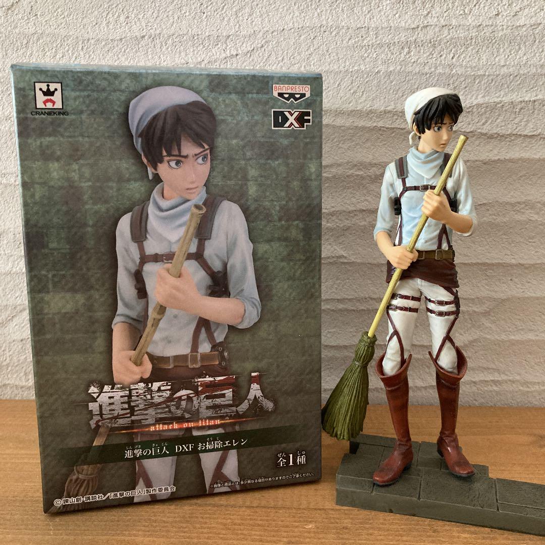 Eren & Levi ของแท้ JP - DXF Banpresto [โมเดล Attack on Titan] (2 ตัว)