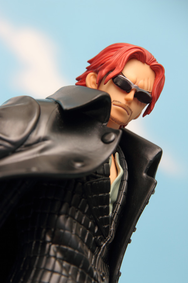 Shanks Strong World ของแท้ JP แมวทอง - POP Megahouse [โมเดลวันพีช]