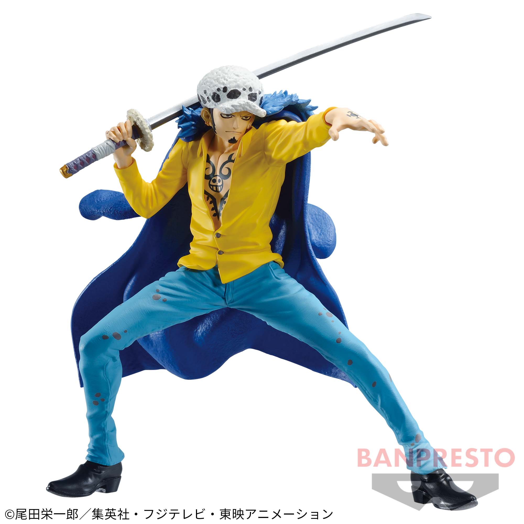 Law Wano ของแท้ JP แมวทอง - Battle Record Collection Banpresto [โมเดลวันพีช]