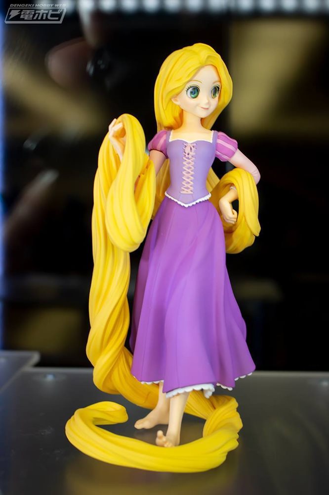 Rapunzel ของแท้ JP - Crystalux Banpresto [โมเดล Disney]