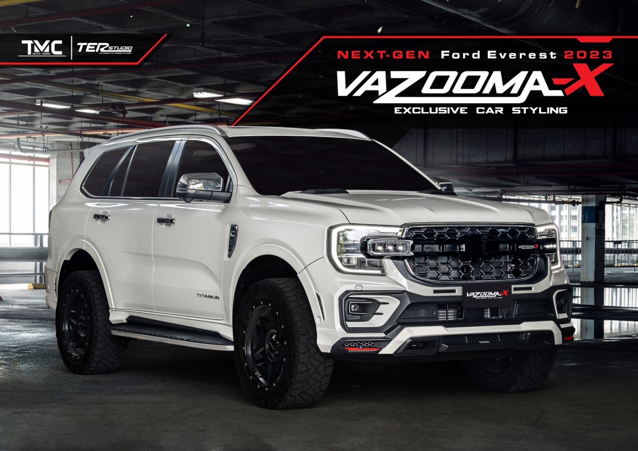 VAZOOMA-X VS FORD NEXT GEN EVEREST'2022 [กำเนิดมาเพื่อรถสายพันธุ์นี้!!]