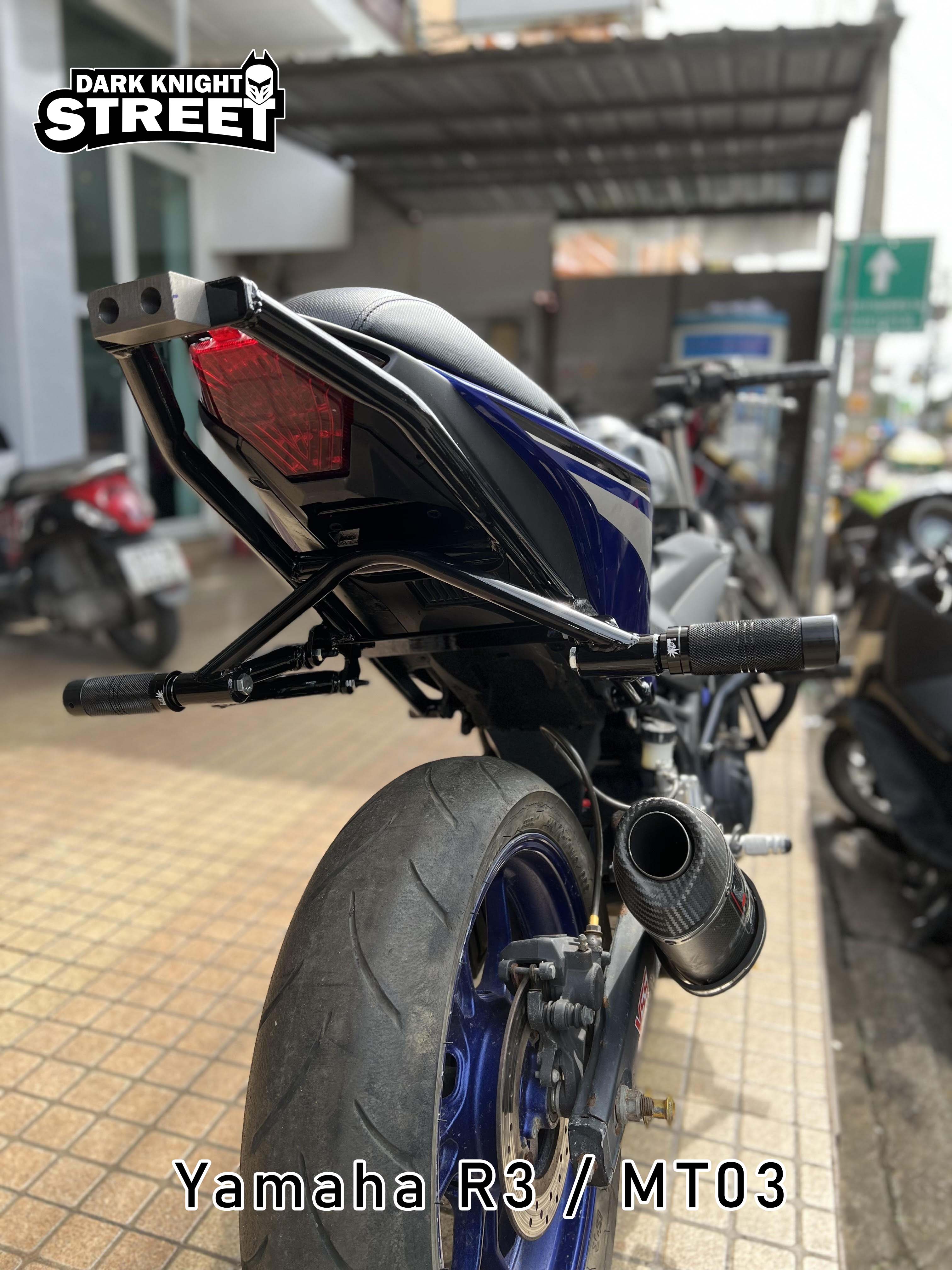 Yamaha R3 New Tail bar with subcage