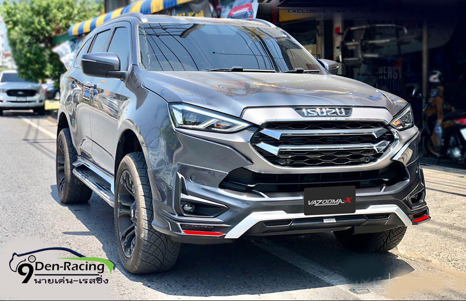 VAZOOMA-X VS Isuzu MU-X'2021-ปัจจุบัน [กับสเกิร์ตแตกแต่งอย่างสปอร์ตลงตัว รอคุณเป็นเจ้าของแล้วที่นี่]