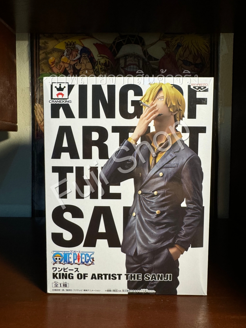 Sanji ของแท้ JP แมวทอง - King of Artist Banpresto [โมเดลวันพีช]
