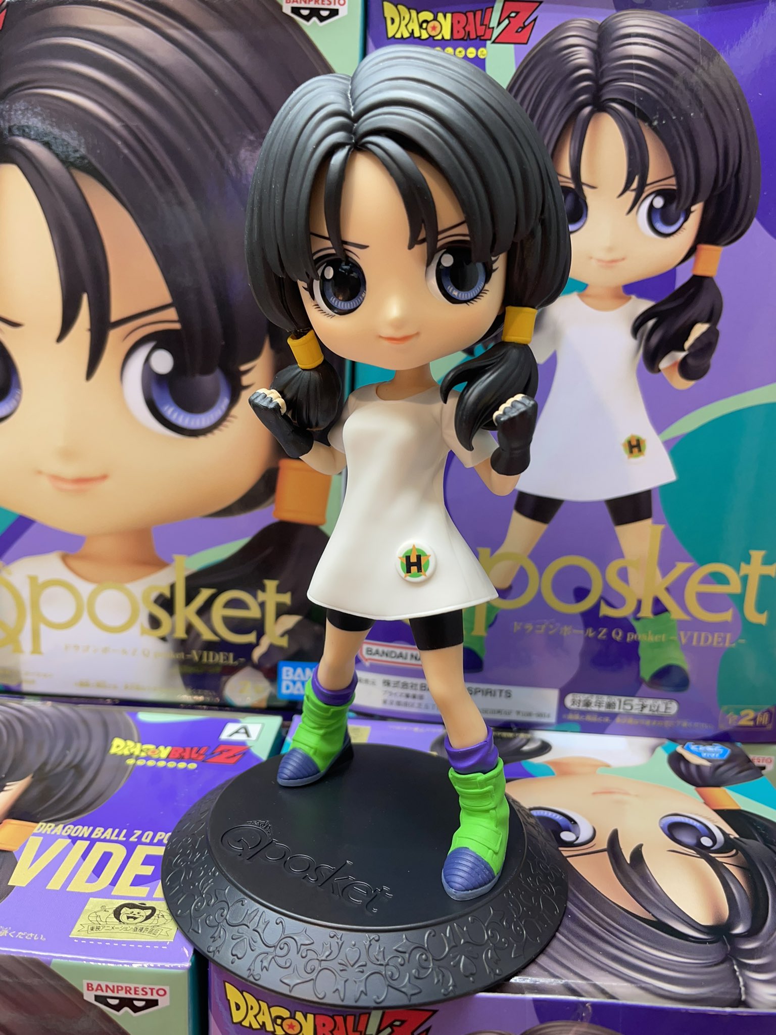 Videl ของแท้ JP แมวทอง - Q Posket Banpresto [โมเดลดราก้อนบอล]