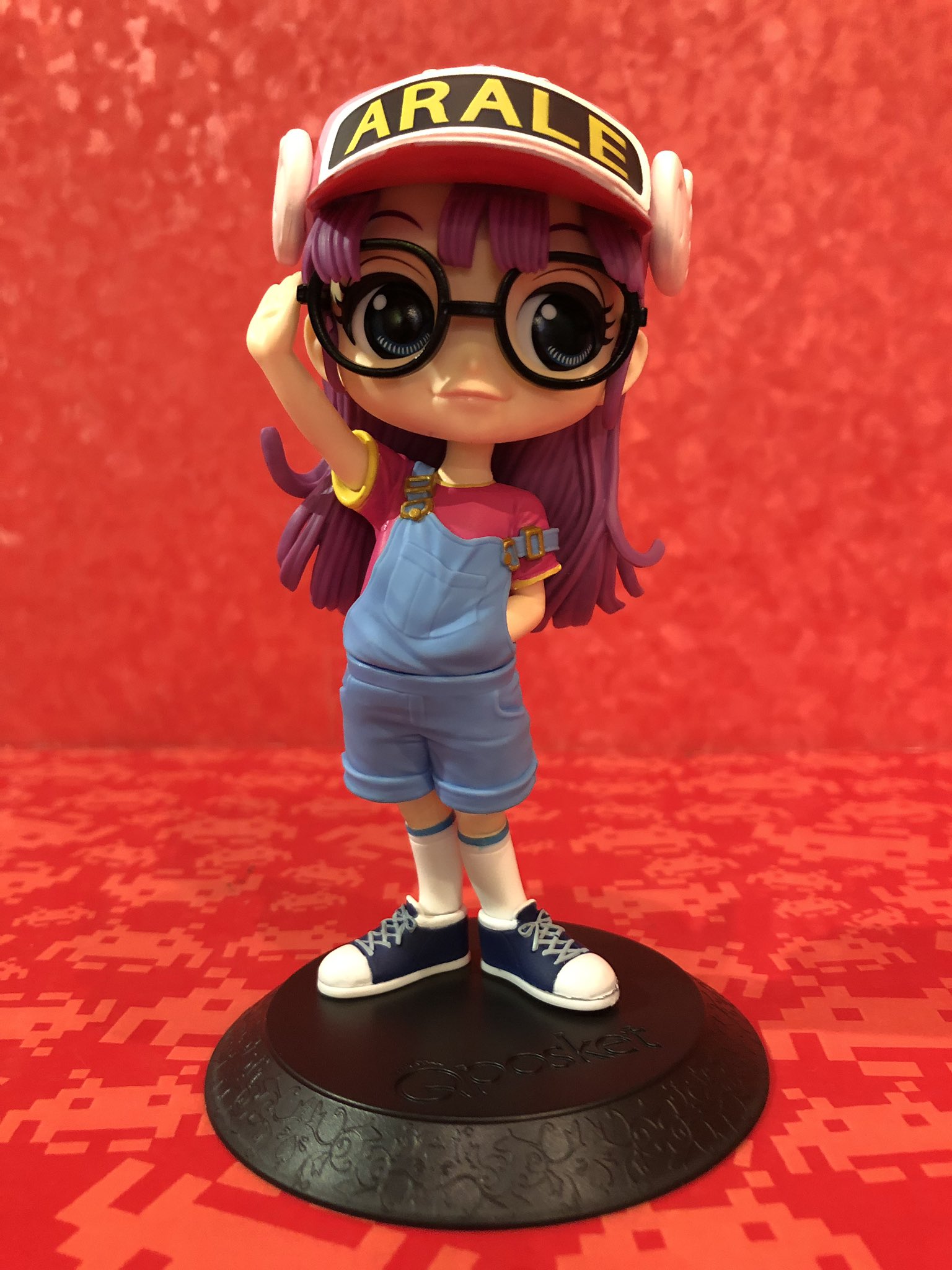 Arale ของแท้ JP - Q Posket Banpresto [โมเดล Dr.Slump]