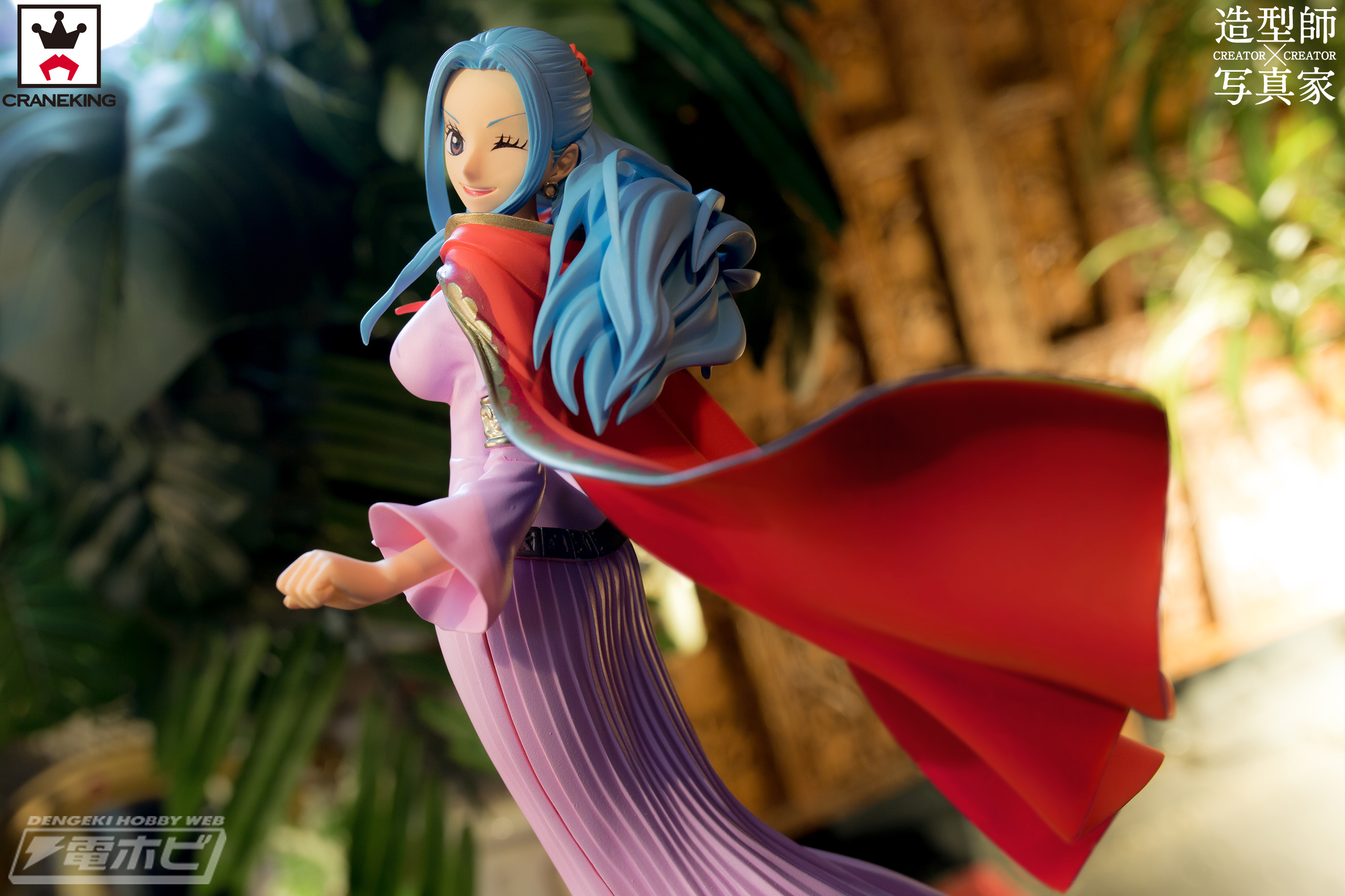 Vivi ของแท้ JP แมวทอง - Creator X Creator Banpresto [โมเดลวันพีช]