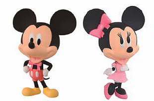 Mickey & Minnie Mouse ของแท้ JP - Ichiban Kuji Banpresto [โมเดล Disney] (2 ตัว)