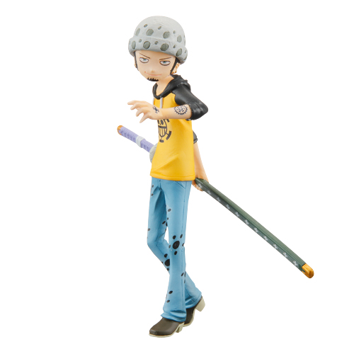 Law ของแท้ JP แมวทอง - Half Age Characters Bandai [โมเดลวันพีช]