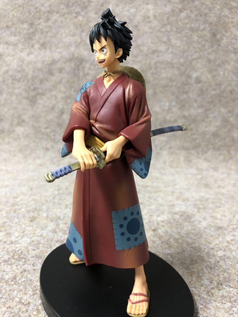 Luffy Wano ของแท้ JP แมวทอง - Grandline Men Banpresto [โมเดลวันพีช]