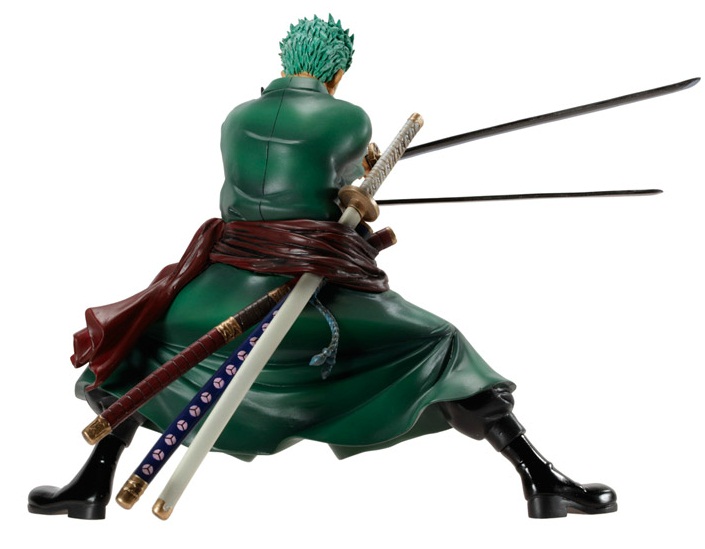 Zoro ของแท้ JP แมวทอง - Scultures Banpresto [โมเดลวันพีช]