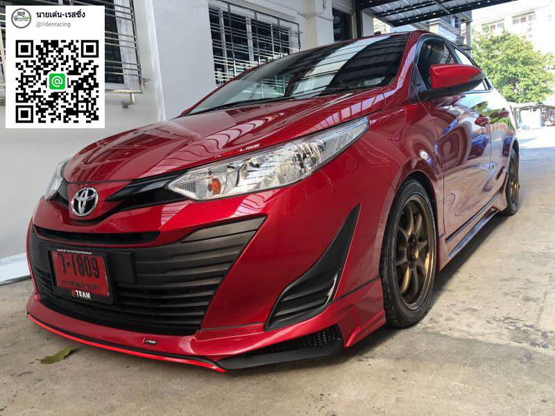 RedLine(V.2) VS Toyota Yaris Ativ 4D'16-On [เน้นเส้นสีแห่งความเป็นตัวตนอีกมิติของความล้ำ]