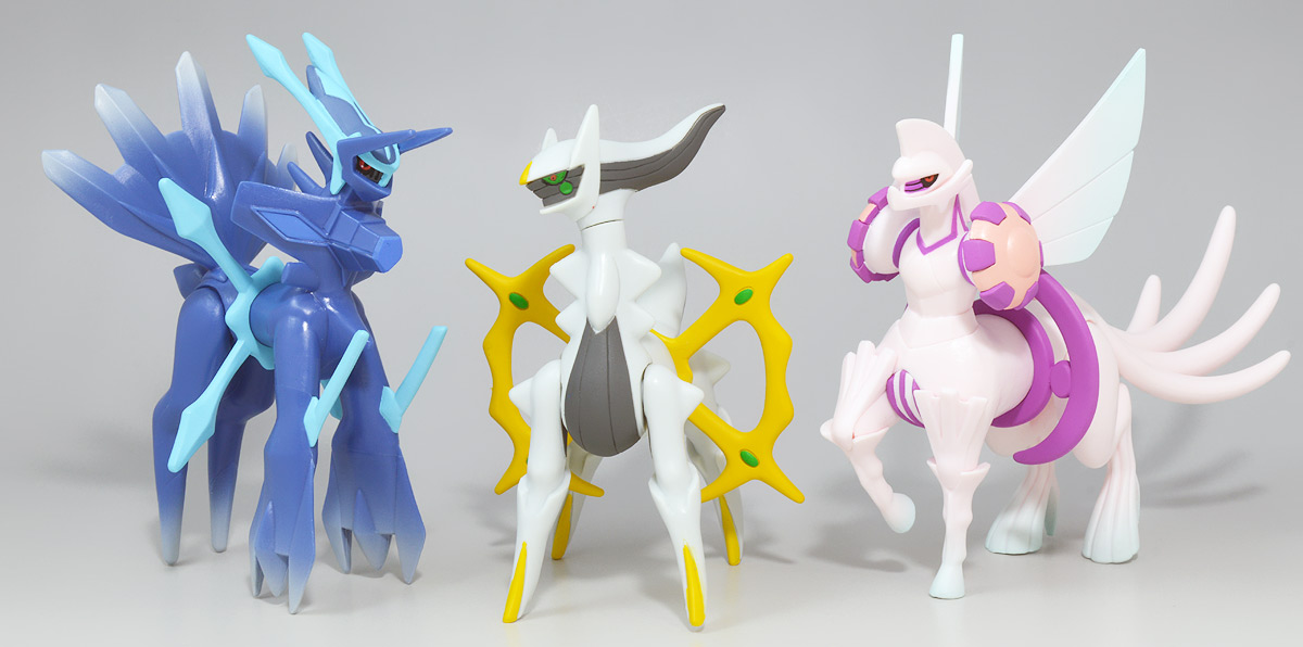 Dialga Origin Form ของแท้ JP - Monster Collection Takara Tomy [โมเดลโปเกมอน]