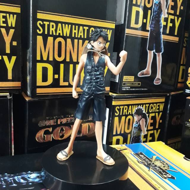 Luffy Film Gold ของแท้ JP แมวทอง - Ichiban Kuji Banpresto [โมเดลวันพีช]