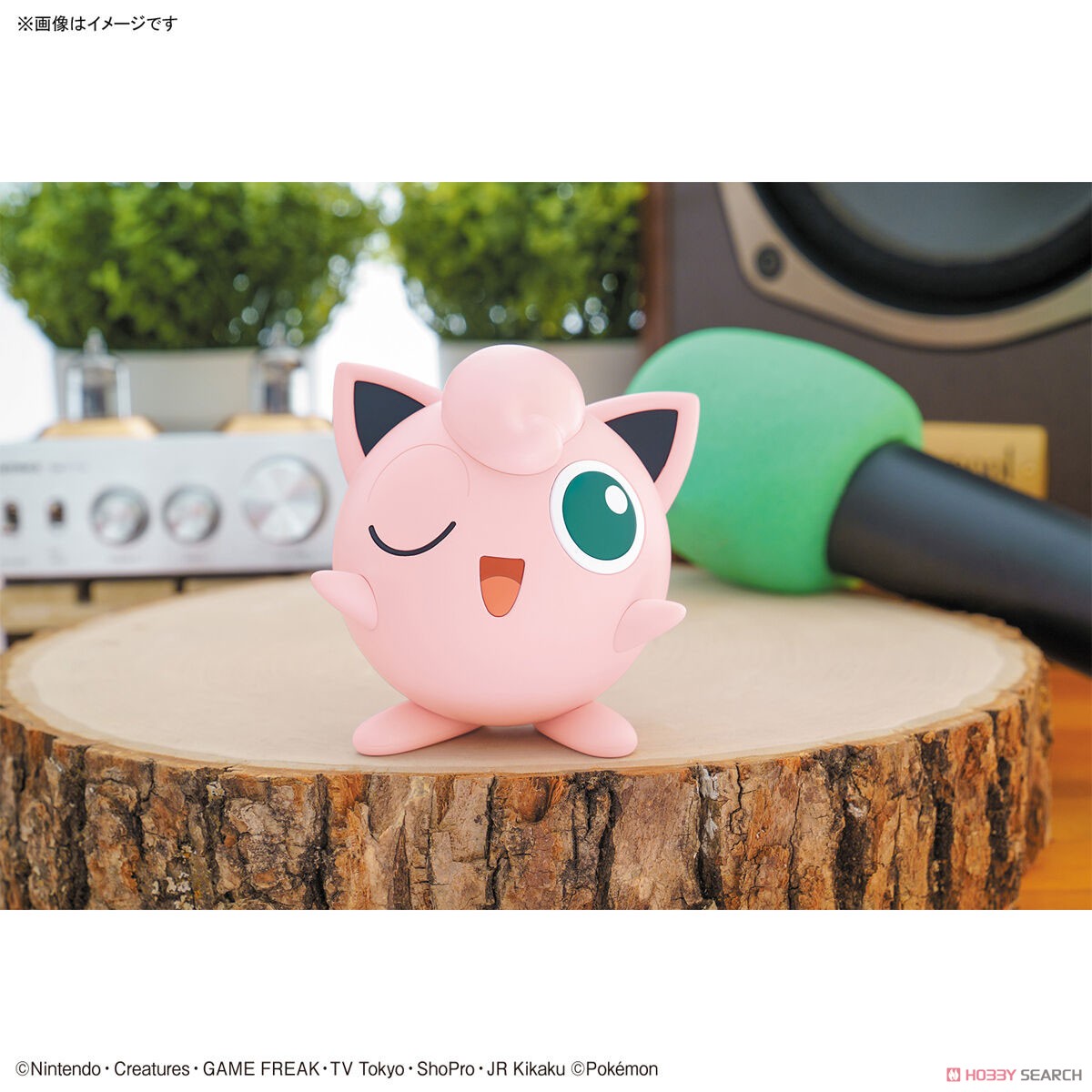Jigglypuff (แบบประกอบ) ของแท้ JP - Pokemon Plamo Bandai [โมเดลโปเกมอน]