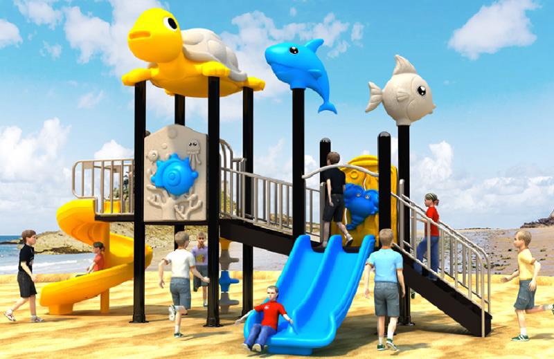 เครื่องเล่นสนาม ชุดเต่าทะเล ,สไลเดอร์ใหญ่,ครุภัณฑ์สนามเด็กเล่น,งบ.สพฐ,โครงการโรงเรียนประชารัฐ, เครื่องเล่นสนามระดับก่อนประถมศึกษา