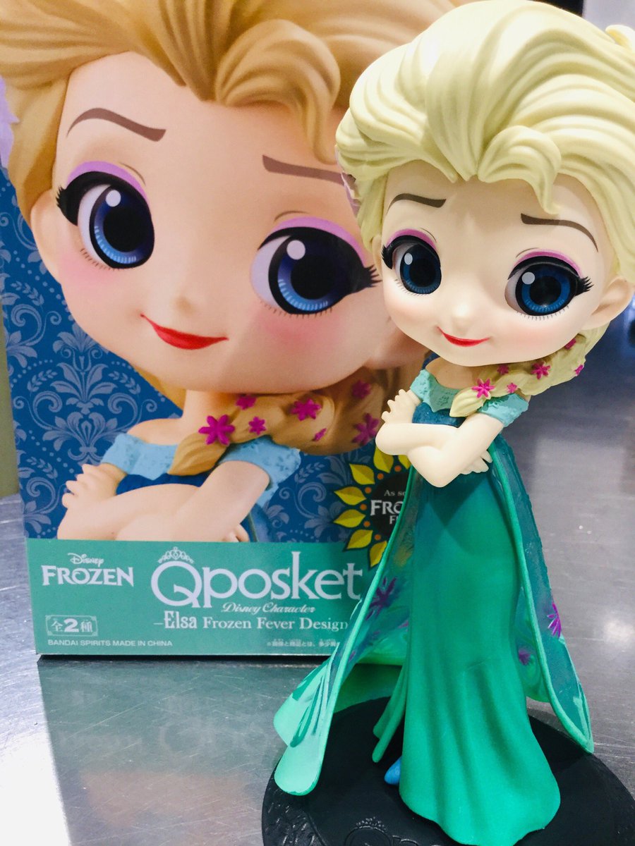 Elsa Fever Design - Normal Color ของแท้ JP - Q Posket Banpresto [โมเดล Disney]