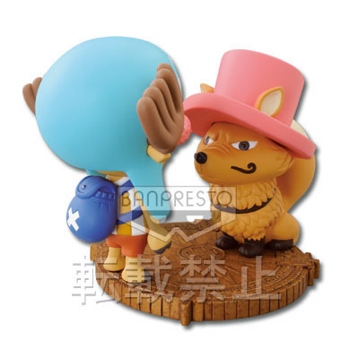 Chopper & Chopper Fake ของแท้ JP แมวทอง - Ichiban Kuji Banpresto [โมเดลวันพีช] (2 ตัว)