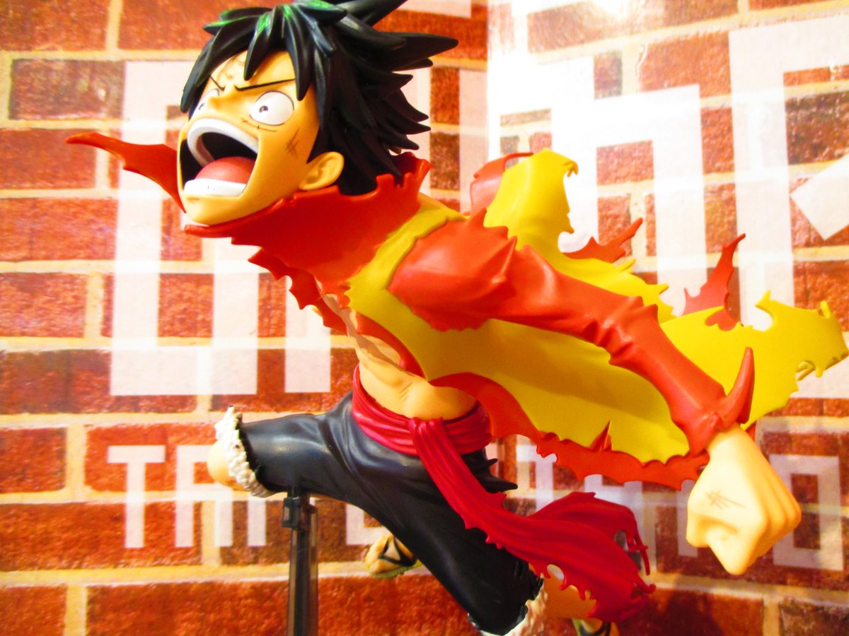 Luffy Film Z ของแท้ JP แมวทอง - Banpresto World Figure Colosseum [โมเดลวันพีช]