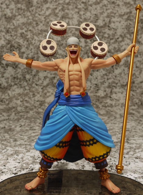 Enel ของแท้ JP แมวทอง - Scultures Banpresto [โมเดลวันพีช]