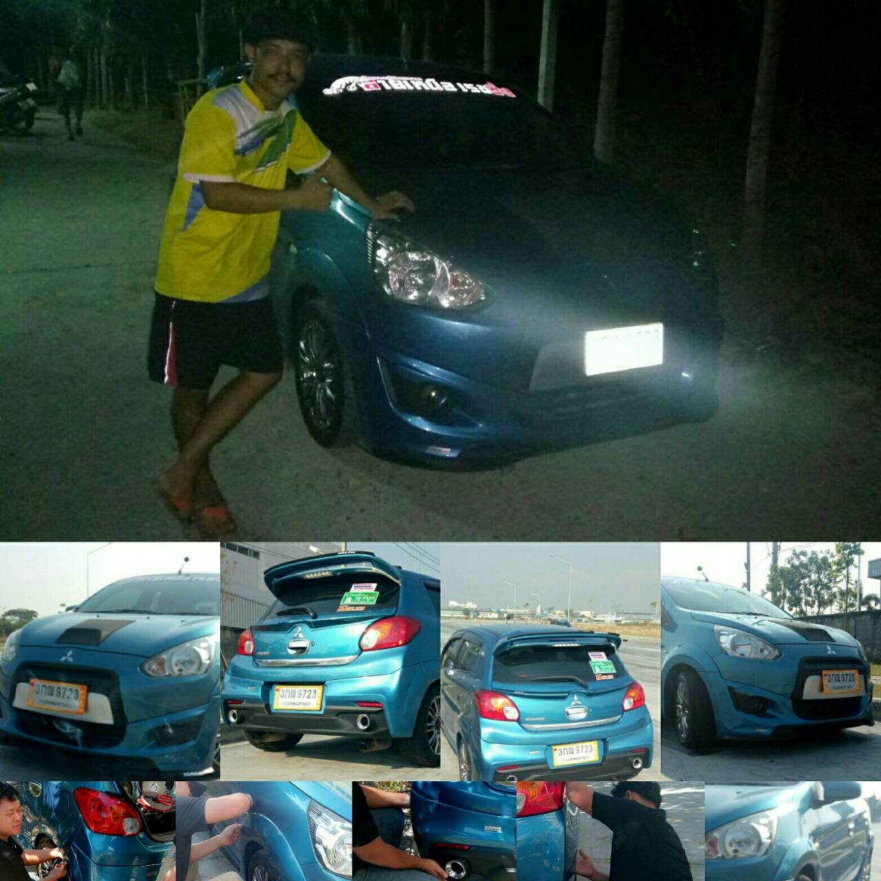 9DEN-ZII VS MITSUBISHI MIRAGE 2012-2015 [ที่สุดของความสปอร์ตอย่างผู้นำ รอคอยให้คุณมาจับจองได้แล้ววันนี้]