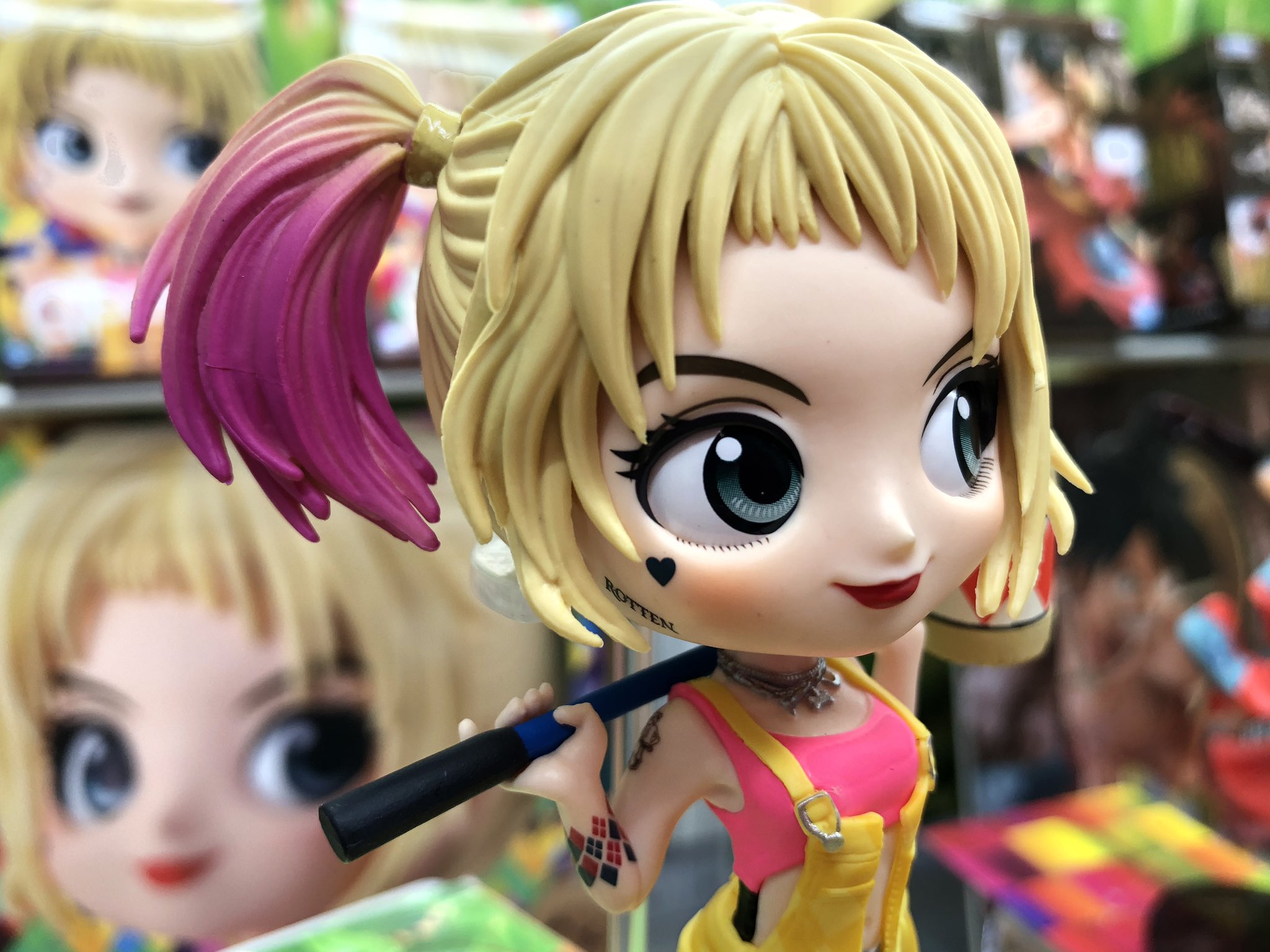 Harley Quinn - Pastel Color ของแท้ JP - Q Posket Banpresto [โมเดล DC]