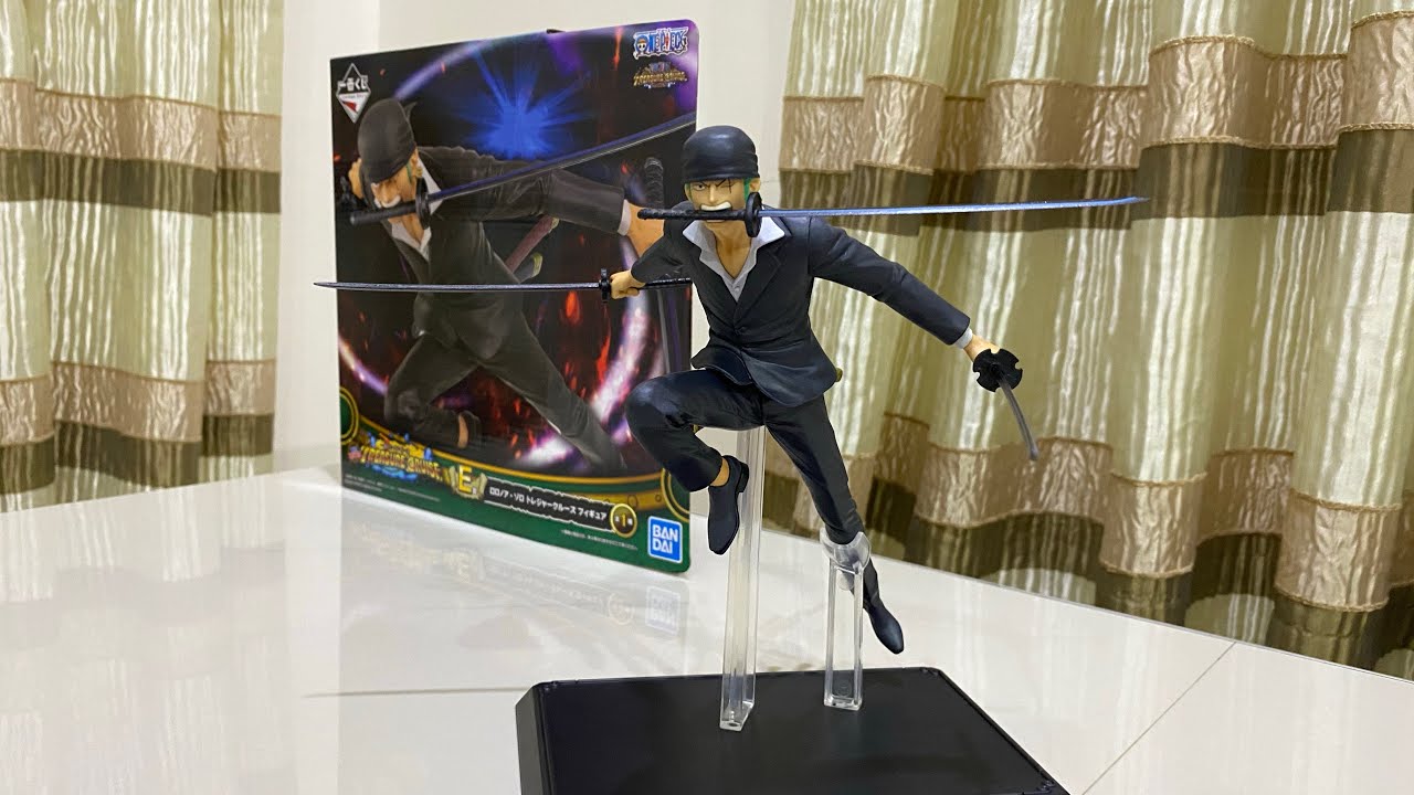 Zoro ของแท้ JP แมวทอง - Ichiban Kuji Banpresto [โมเดลวันพีช]