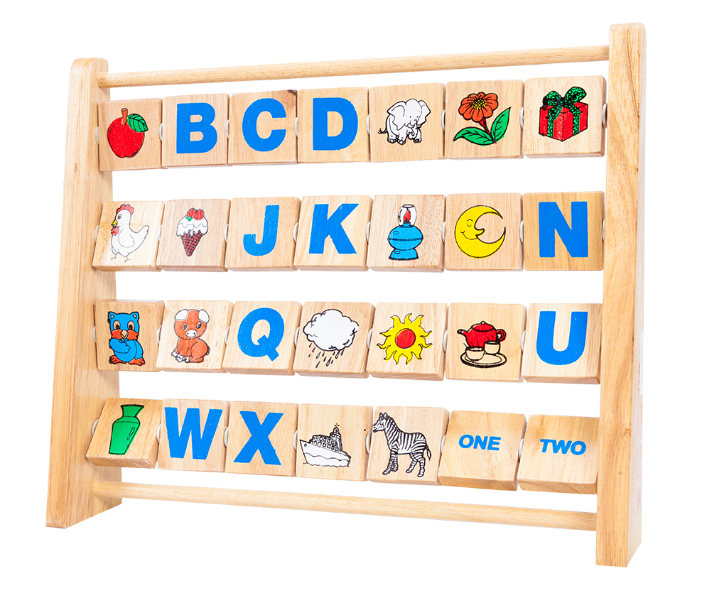 ABC แสนสนุก, ของเล่นไม้, ของเล่นเสริมพัฒนาการ, ของเล่นเด็กอนุบาล, สื่อการสอนเด็กอนุบาล