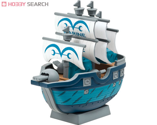 Marine Ship ของแท้ JP แมวทอง - Chara Bank Megahouse [โมเดลเรือวันพีช]